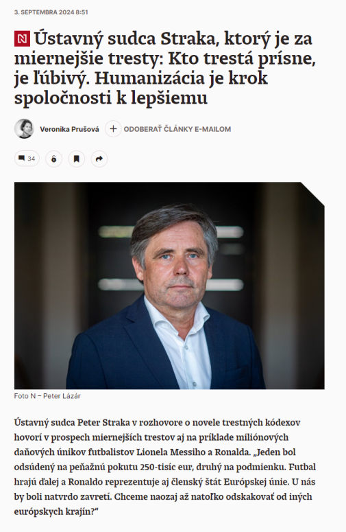 Argumentacia elity sudnictva