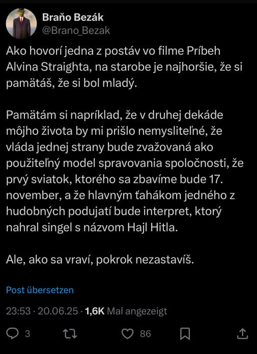 Progres nezastavis