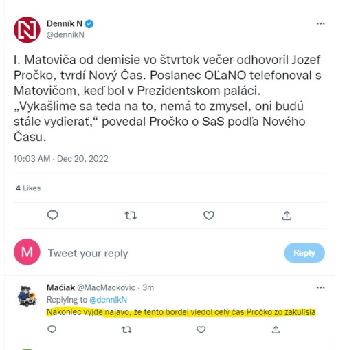 Zacina to davat zmysel...