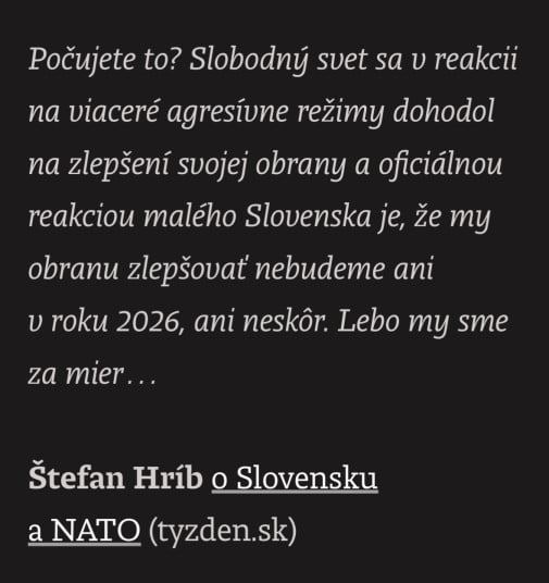 Slovensko za mier