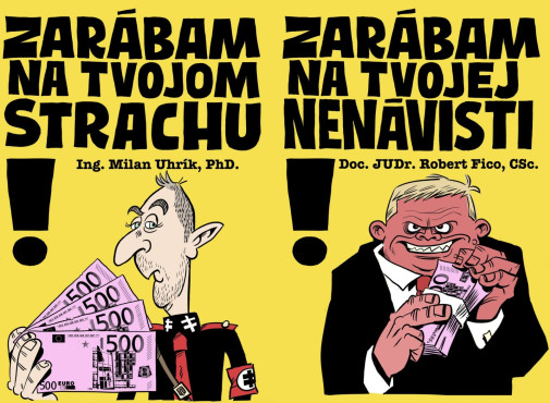 Zarabam na tvojej hluposti