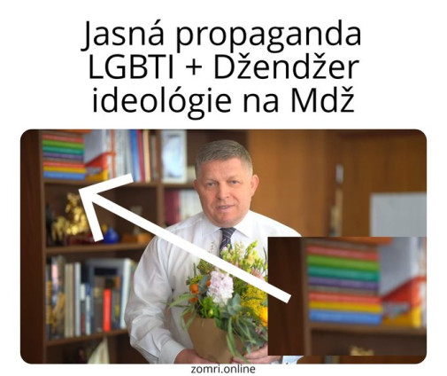 SMER propaguje LGBTI+